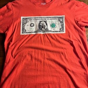Supreme 'Altered States of America' Orange T-Shirt - Size Men's Large - Great+